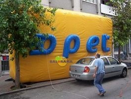 Büyük Şişme Balon Tabela