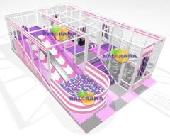 Soft Temalı Softplay Top Havuzu 48m2