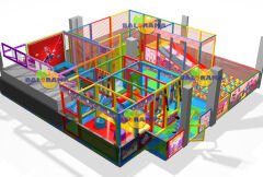 İç Mekan Oyun Alanı Softplay Park Top Havuzu 100m2