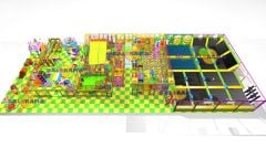 İç Mekan Oyun Alanı Orman Softplay Park Top Havuzu 1000m2