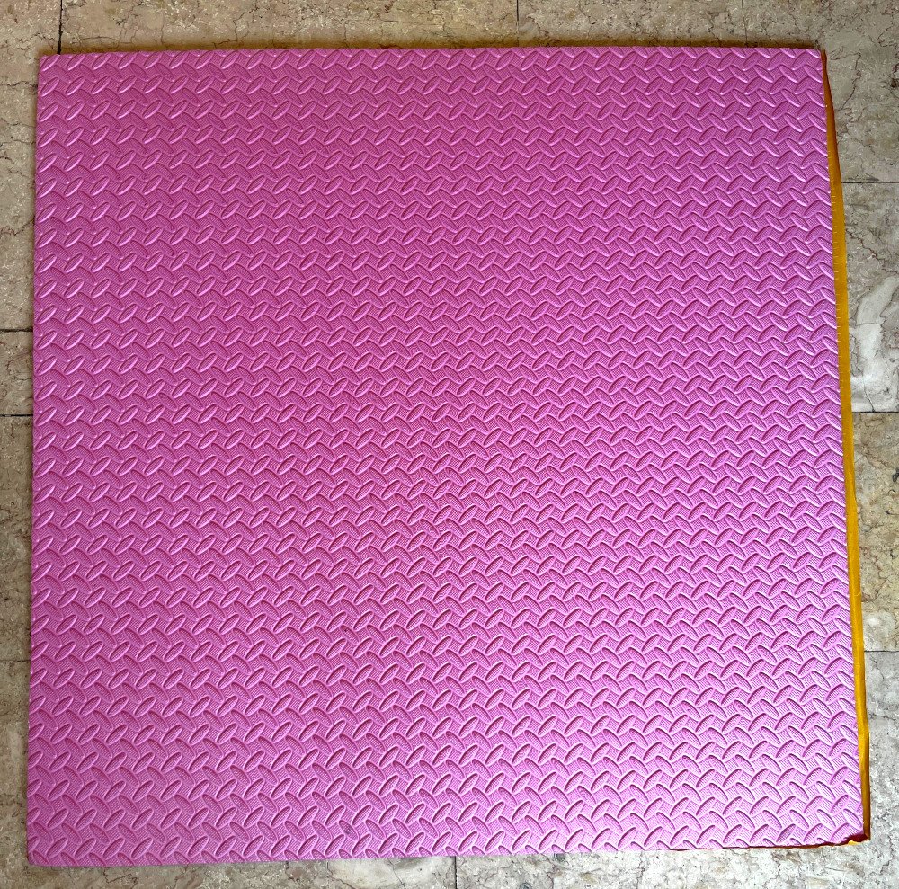 Tatami Duvar Koruma Minderi 1mx1mx13mm Pembe