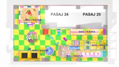 Şeker Temalı Softplay Park 140m2