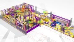 Softplay Uzay Parkur 260m2