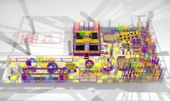 Softplay Uzay Parkur 260m2