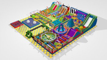 inflatable theme park