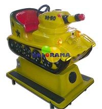Jetonlu Oyuncak Tank Makinası