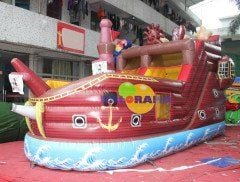 Şişme Kaydırak Korsan Gemisi Balon Park