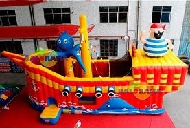 Şişme Oyun Parkı Gemi Kombo