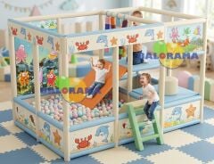 حوض كرات عالم الماء 2x3x2 متر