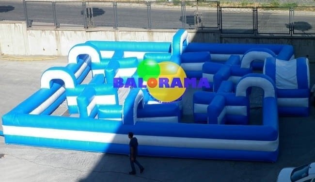 Şişme Labirent Oyunu 11x11x2.5m