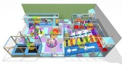 Kar Kaydıraklı Softplay 130m2