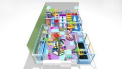 Kar Kaydıraklı Softplay 130m2