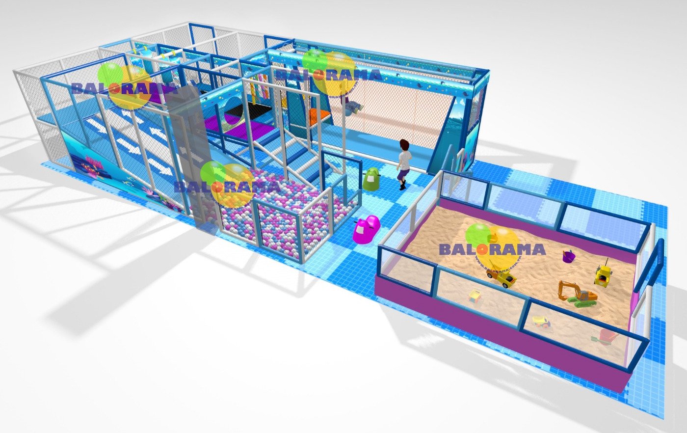 Deniz Oyun Parkuru 90m2