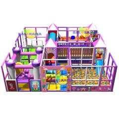 Aktiviteli Sirk Park 8x8x3m