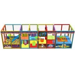 Uzaylı Softplay Oyun Alanı 8x2x2.5m