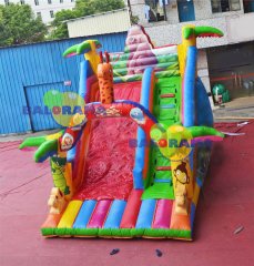 Şişme Kaydırak Hayvanlar Alemi 6x4x5m