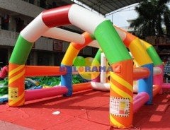 Şişme Oyun Renkli Şut Becerisi 6x5x3m