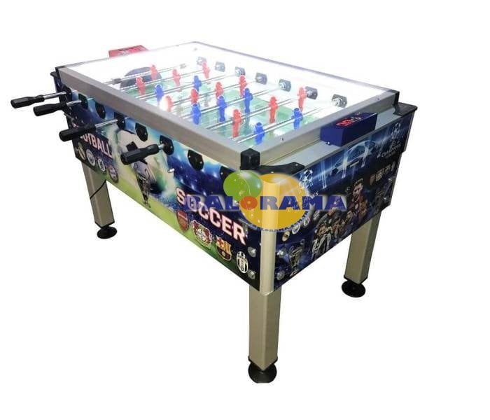 Foosball Table Team Supporters Closed Circuit