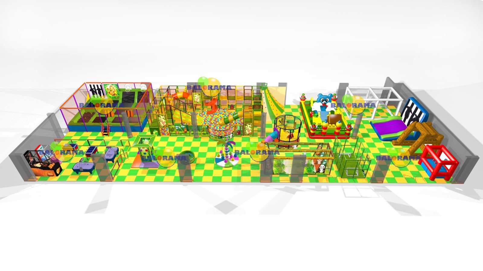 İç Mekan Oyun Parkı 1000 m²