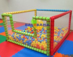 حوض كرات شبكي 2×2×1 متر