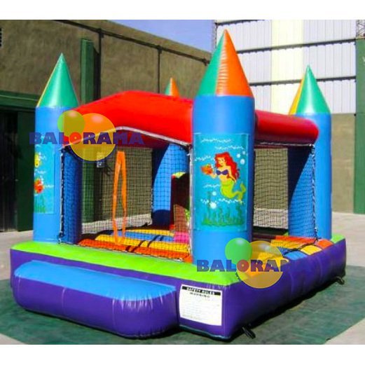 Deniz Kızı Şişme Oyun Parkı 2.8x2.8x2.5m