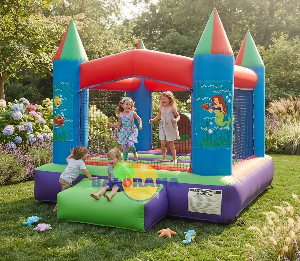 Deniz Kızı Şişme Oyun Parkı 2.8x2.8x2.5m