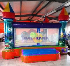 Neşeli Okyanus Pvc Şişme Park 4x5x2.5m