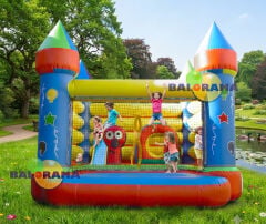 Balon Park Pvc Parti Şatosu 3x4x2.5m