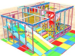 Boncuk Kaydıraklı Top Havuzu 7x6x3m