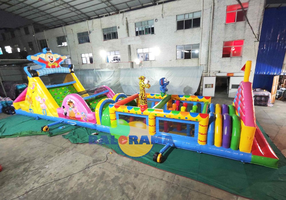 Eğlence Merkezi Şişme Oyun Parkı 22.3x4x6.7m