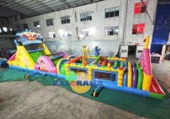 Eğlence Merkezi Şişme Oyun Parkı 22.3x4x6.7m