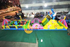 Eğlence Merkezi Şişme Oyun Parkı 22.3x4x6.7m