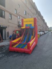 Şişme Oyun Eko Basket 3.5x2x3m