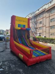 Şişme Oyun Eko Basket 3.5x2x3m