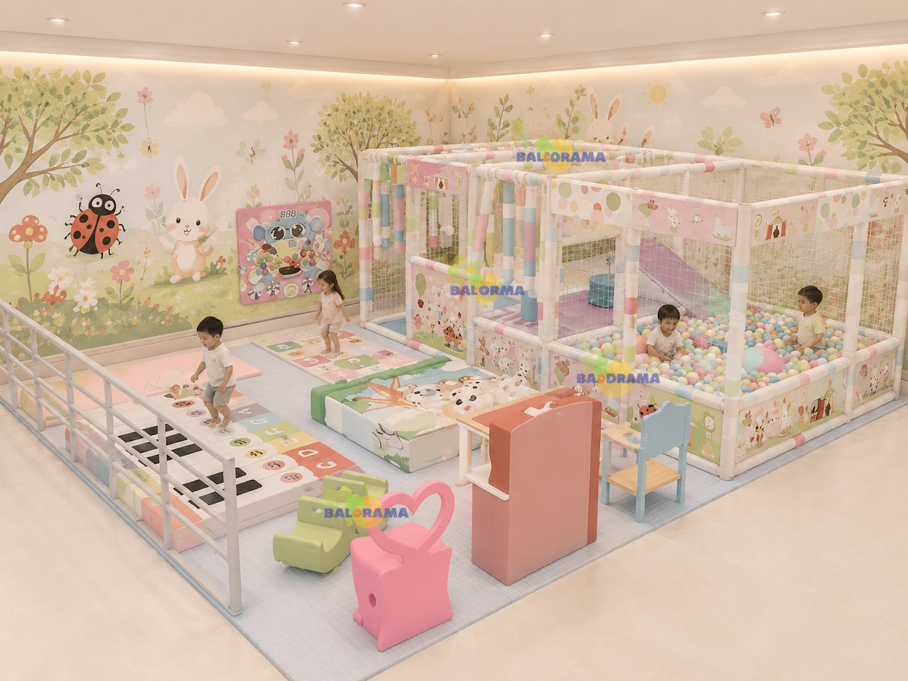 İç Mekan Oyun Alanı 35 m²