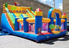 Clown Inflatable Playground 8x5x4.5m