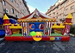 Eğlence Merkezi Şişme Oyun Parkı 12x6x3m