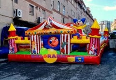 Eğlence Merkezi Şişme Oyun Parkı 12x6x3m