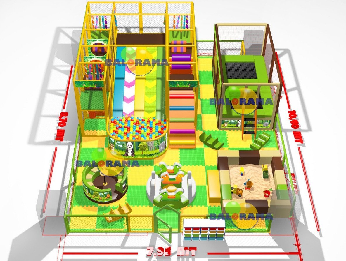 Yeni Nesil Softplay Park 78m²