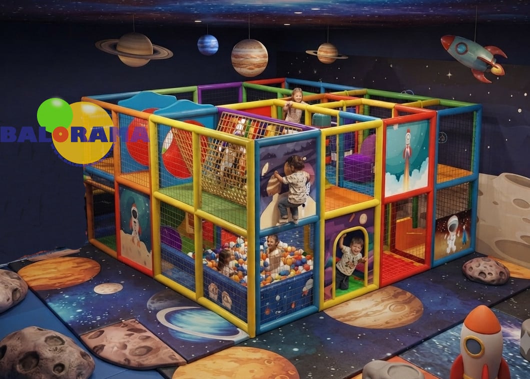 Softplay Oyun Parkı 4x4x2.3m