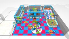 Okyanus Temalı 110 m² Softplay Alan