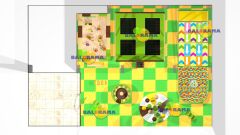 Okyanus Temalı 110 m² Softplay Alan