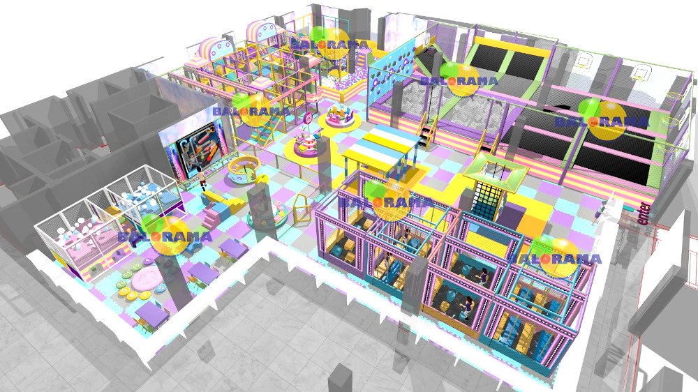 Softplay Eğlence Merkezi 570 m²