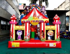 Karnaval Şişme Kaydırak 6x4x6m