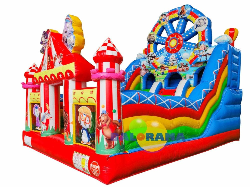 Karnaval Şişme Kaydırak 6x4x6m