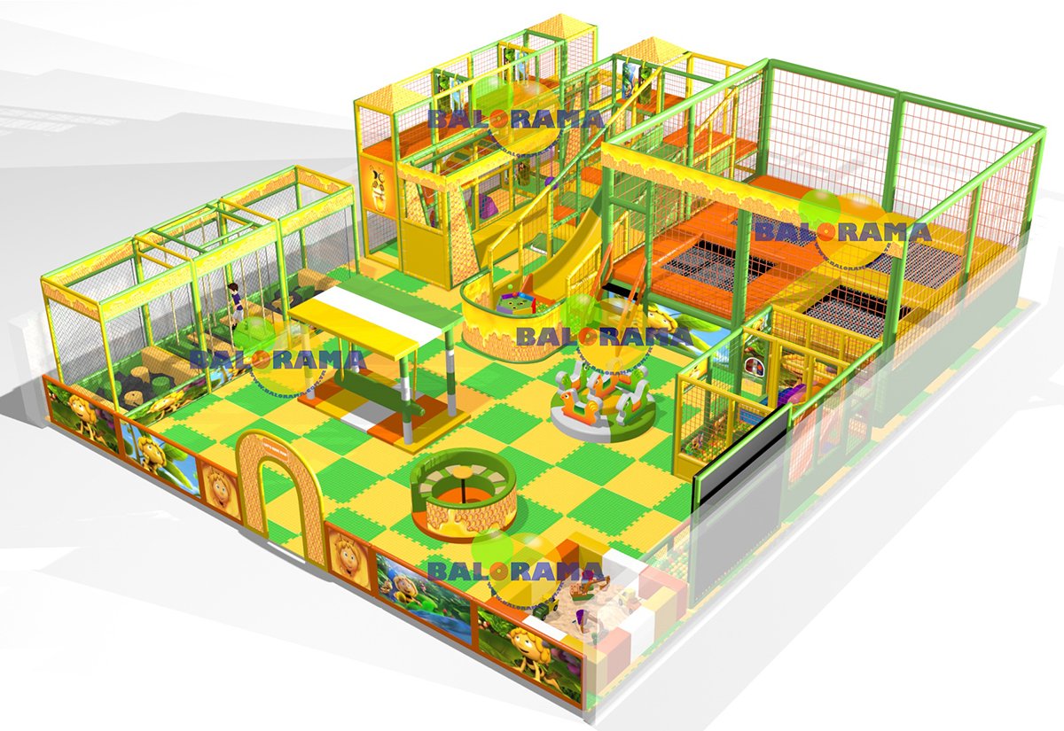 Softplay Oyun Alanı Arı Maya 170 m²