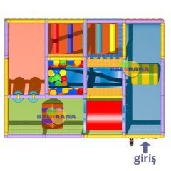 Oyun Parkı 4x3x2.3m
