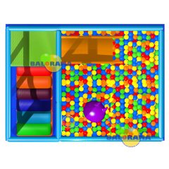 حوض كرات صغير 3x2x2 متر