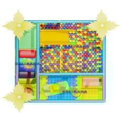 Okyanus Top Havuzu 3x3x2m