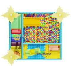 Okyanus Top Havuzu 3x3x2m